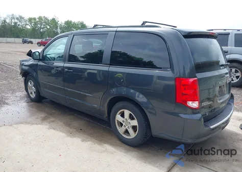 2012 Dodge Grand Caravan Sxt из США, поврежденный, VIN 2C4RDGCG1CR154482